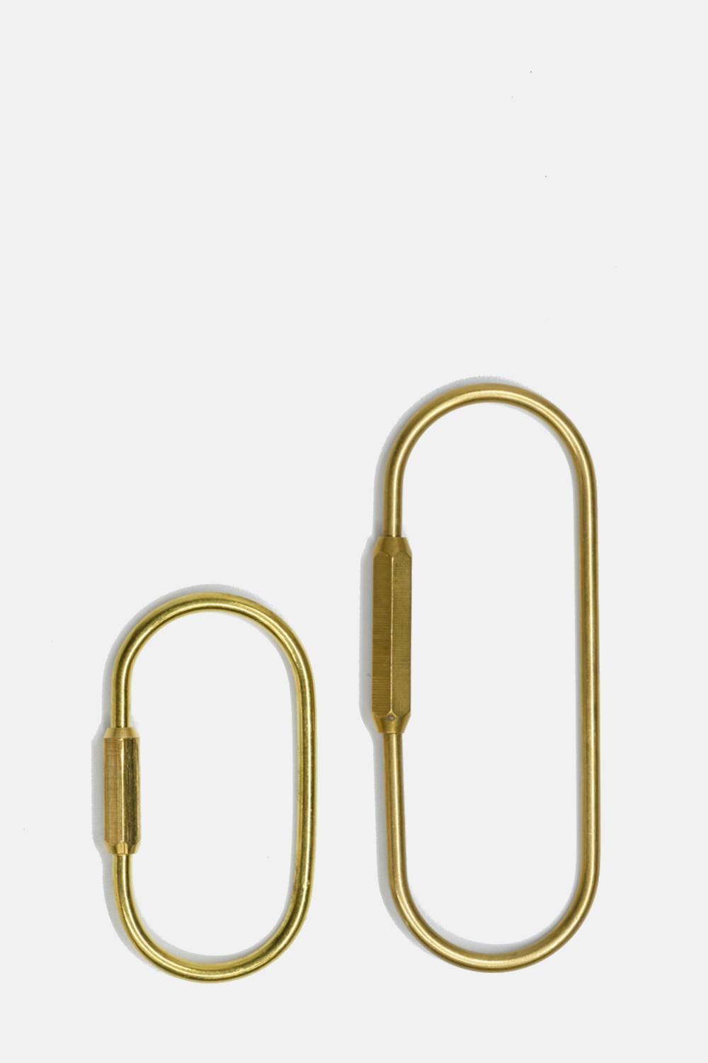 Keychain Curated Basics O-Shape Large silver