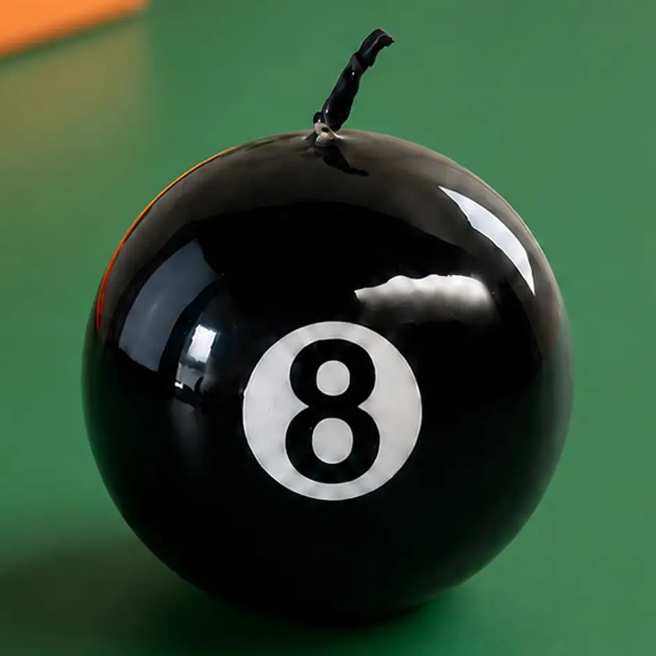 Kerze Helio Ferretti 8-Ball black
