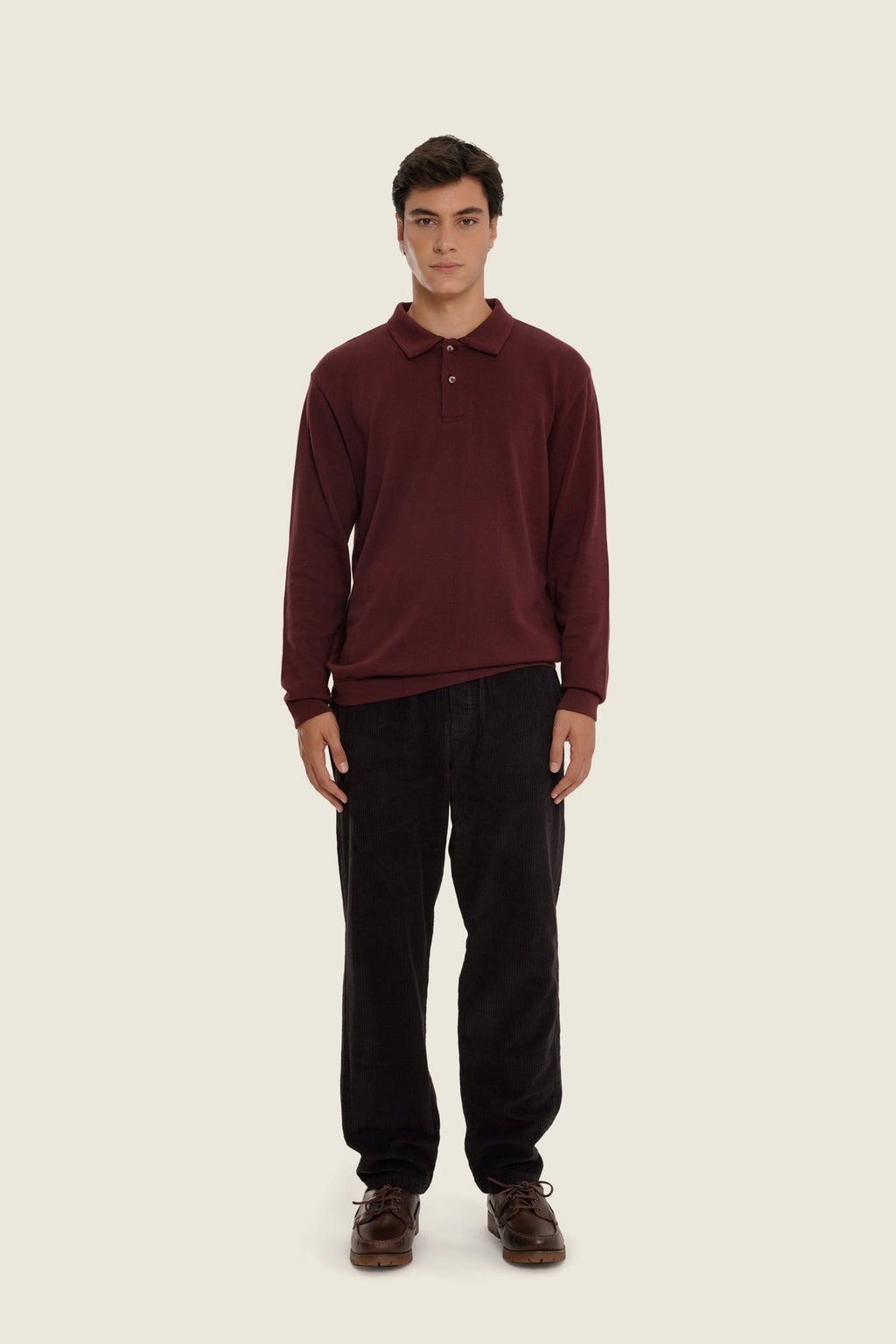 Poloshirt Imago Portugal bitter chocolate