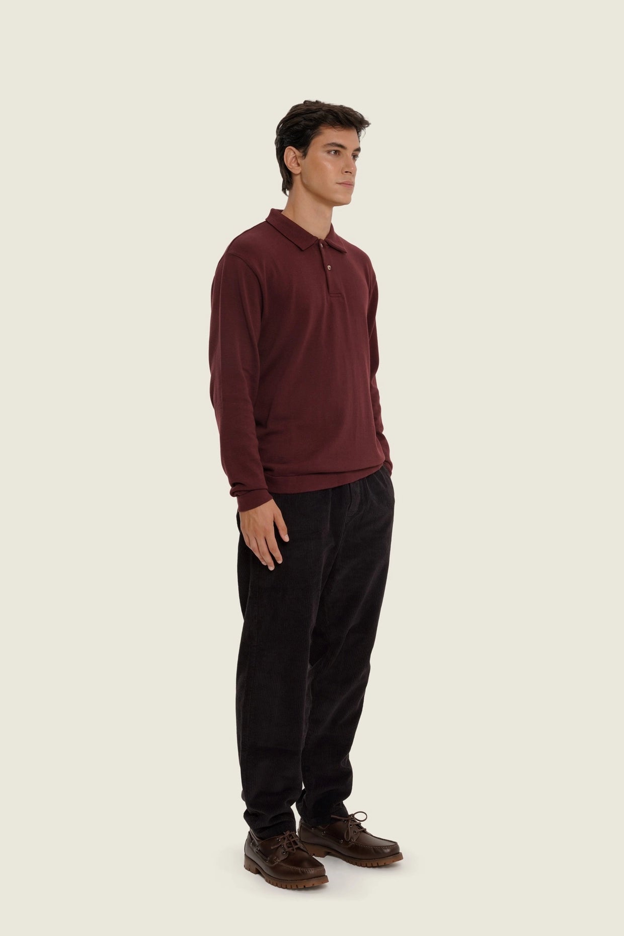 Poloshirt Imago Portugal bitter chocolate