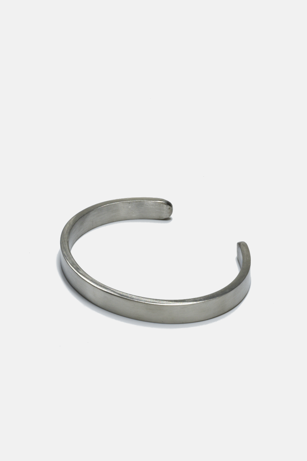 Armreif Curated Basics Steel silver