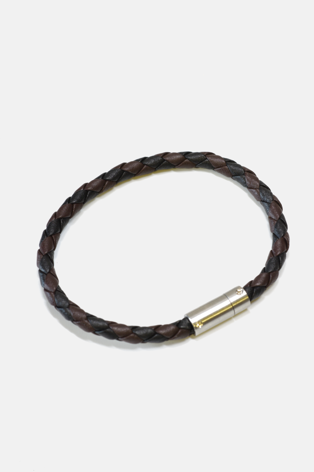 Armband Curated Basics Woven Leather black