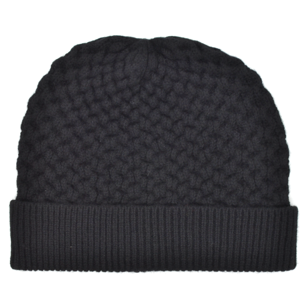 Mütze Curated Basics Knitted Wool black