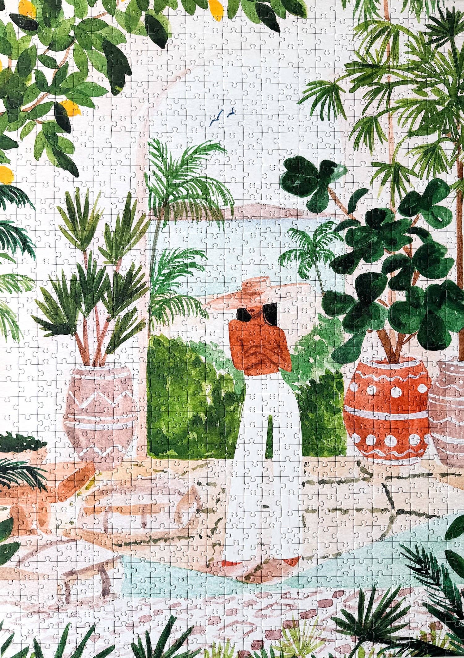 Puzzle Piecely Peaceful Morocco large