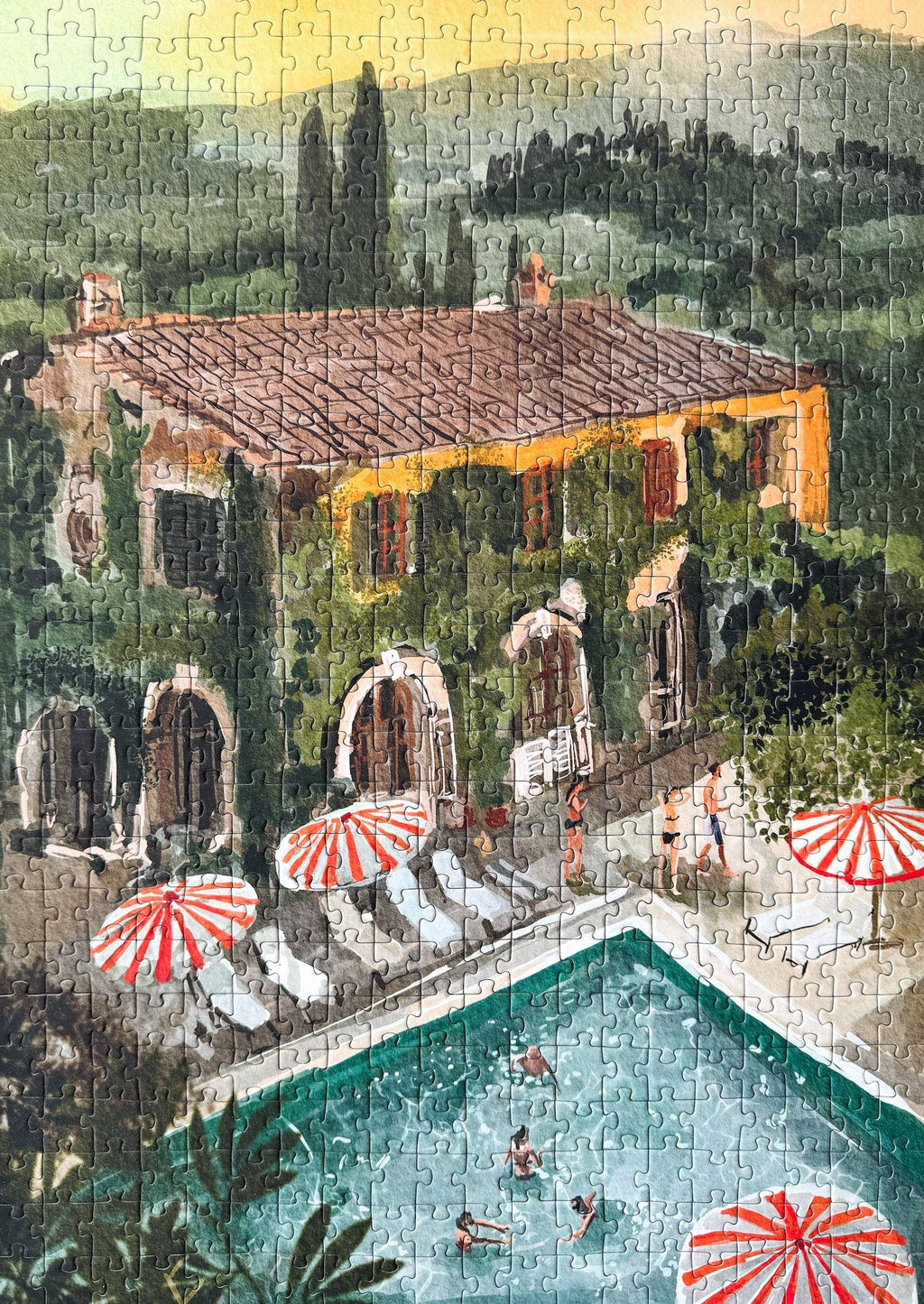 Puzzle Piecely Secret Villa medium