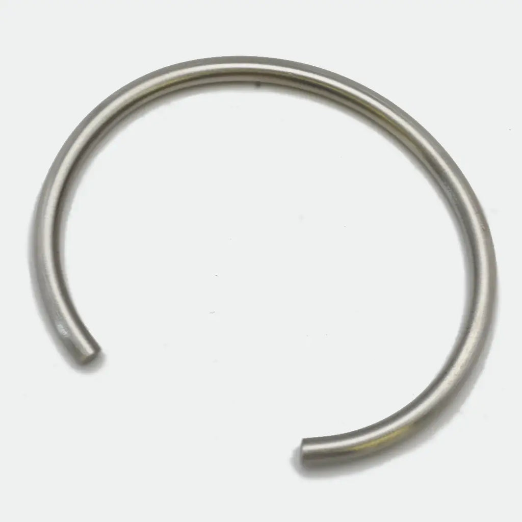 Bangle Curated Basics Slim Stainless Steel silver