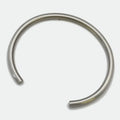 Bangle Curated Basics Slim Stainless Steel silver