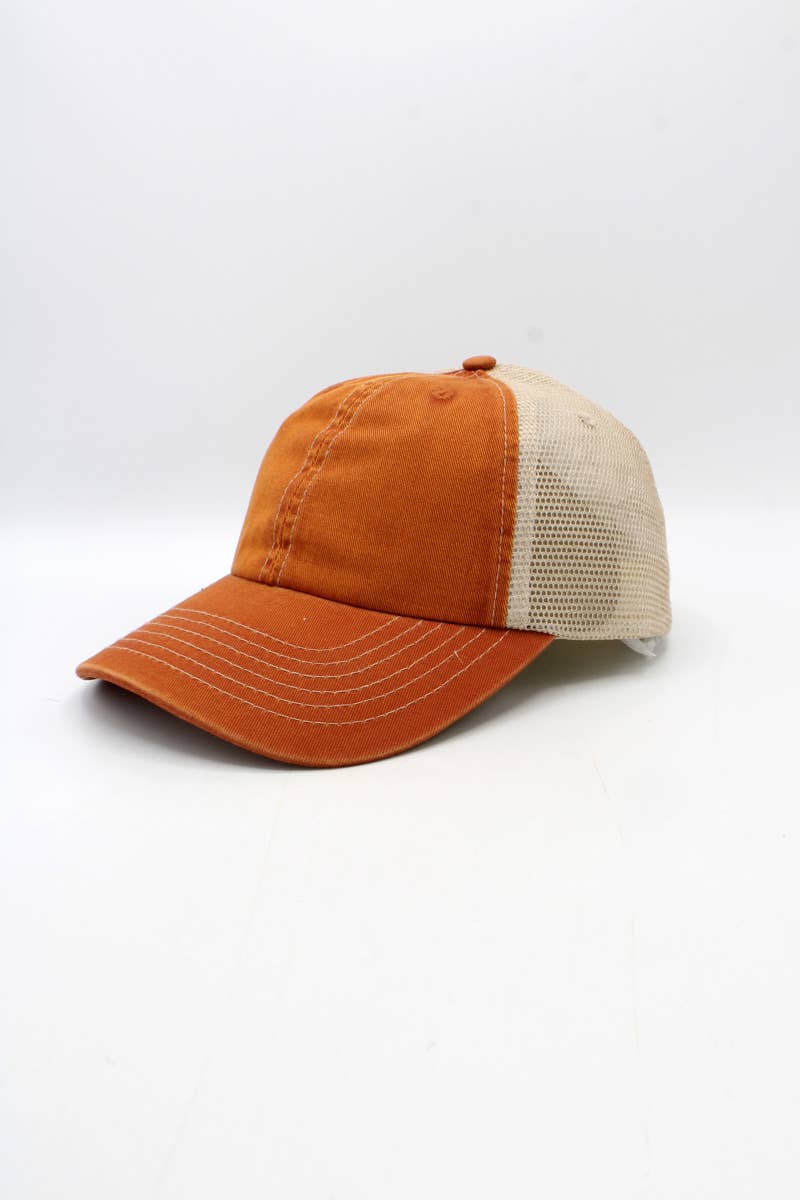 Truckercap orange