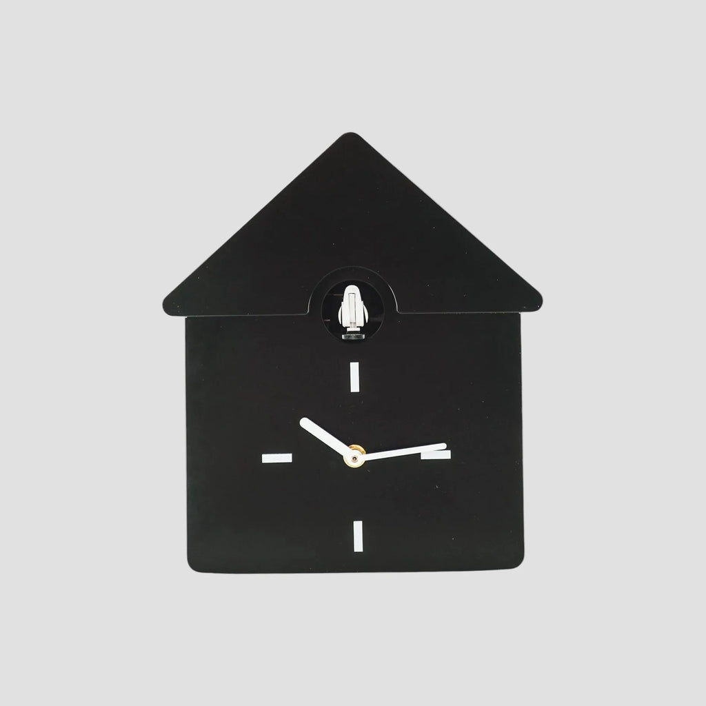 Uhr House Vitamin Kuckuck black