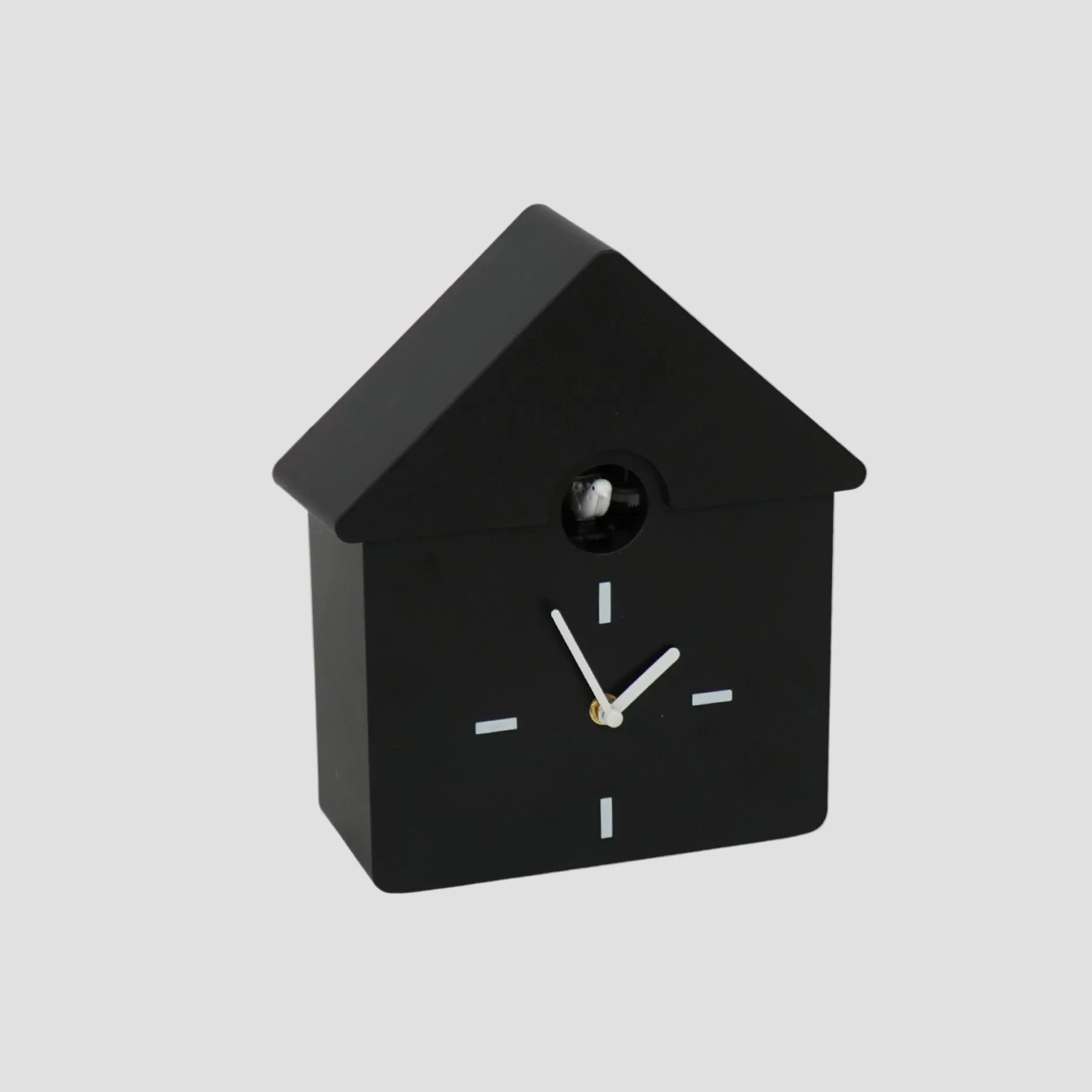 Uhr House Vitamin Kuckuck black