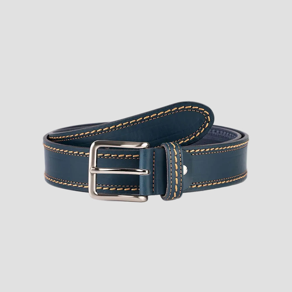 Gürtel Valtico Handstitched navy