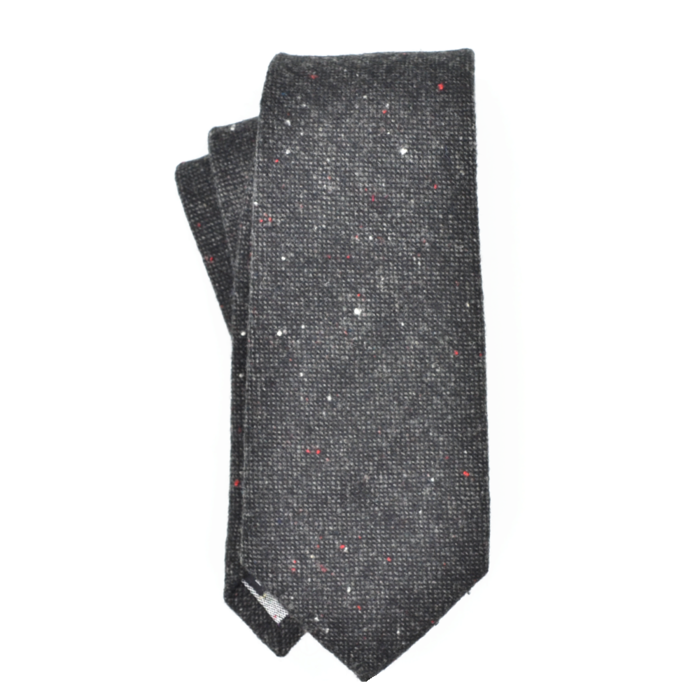 Krawatte Curated Basics grey