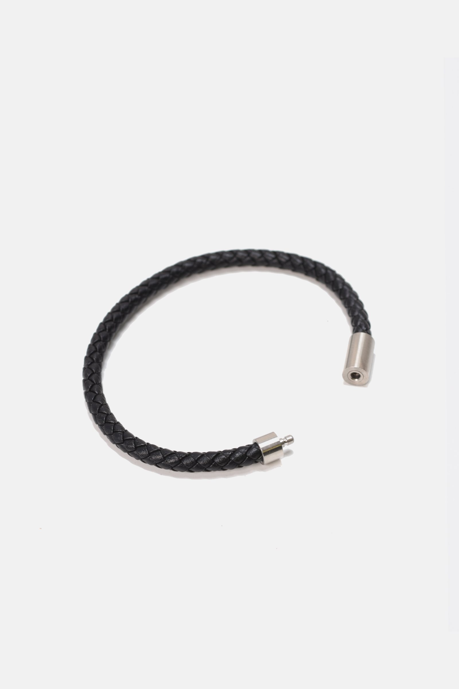 Armband Curated Basics Woven Leather black