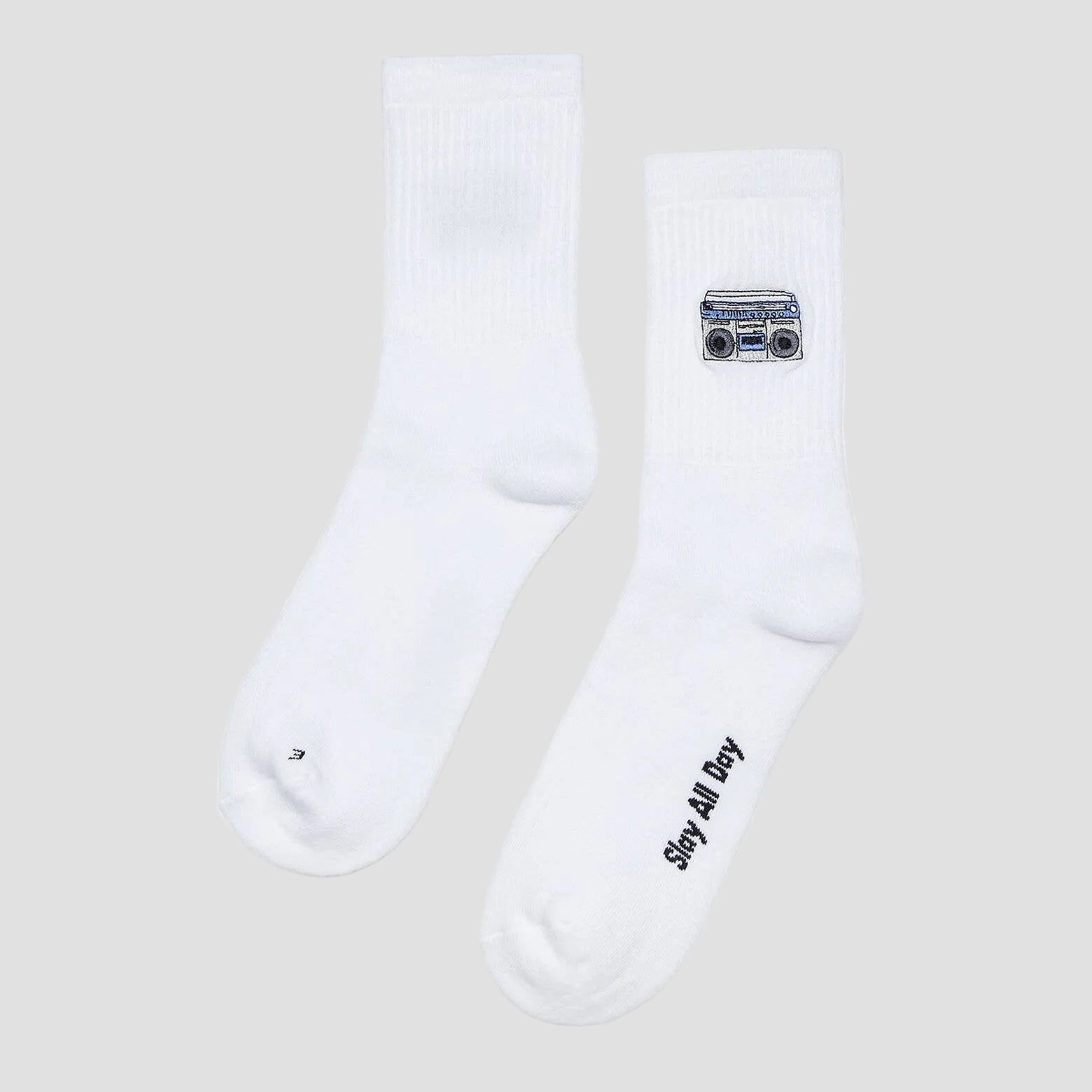Socken Supa Dupa Goods Boombox white
