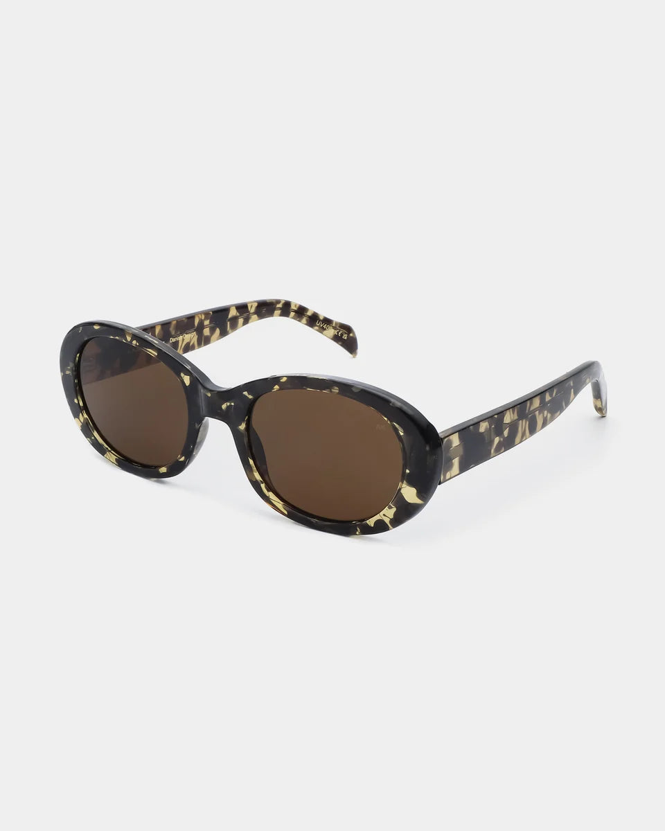 Sonnenbrille A. Kjærbede Anma black yellow tortoise