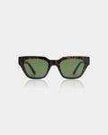 Sonnenbrille A. Kjærbede Kaws demi tortoise