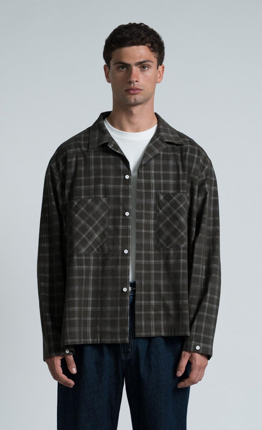 Shirt Wooden Stores Hiroko verde check