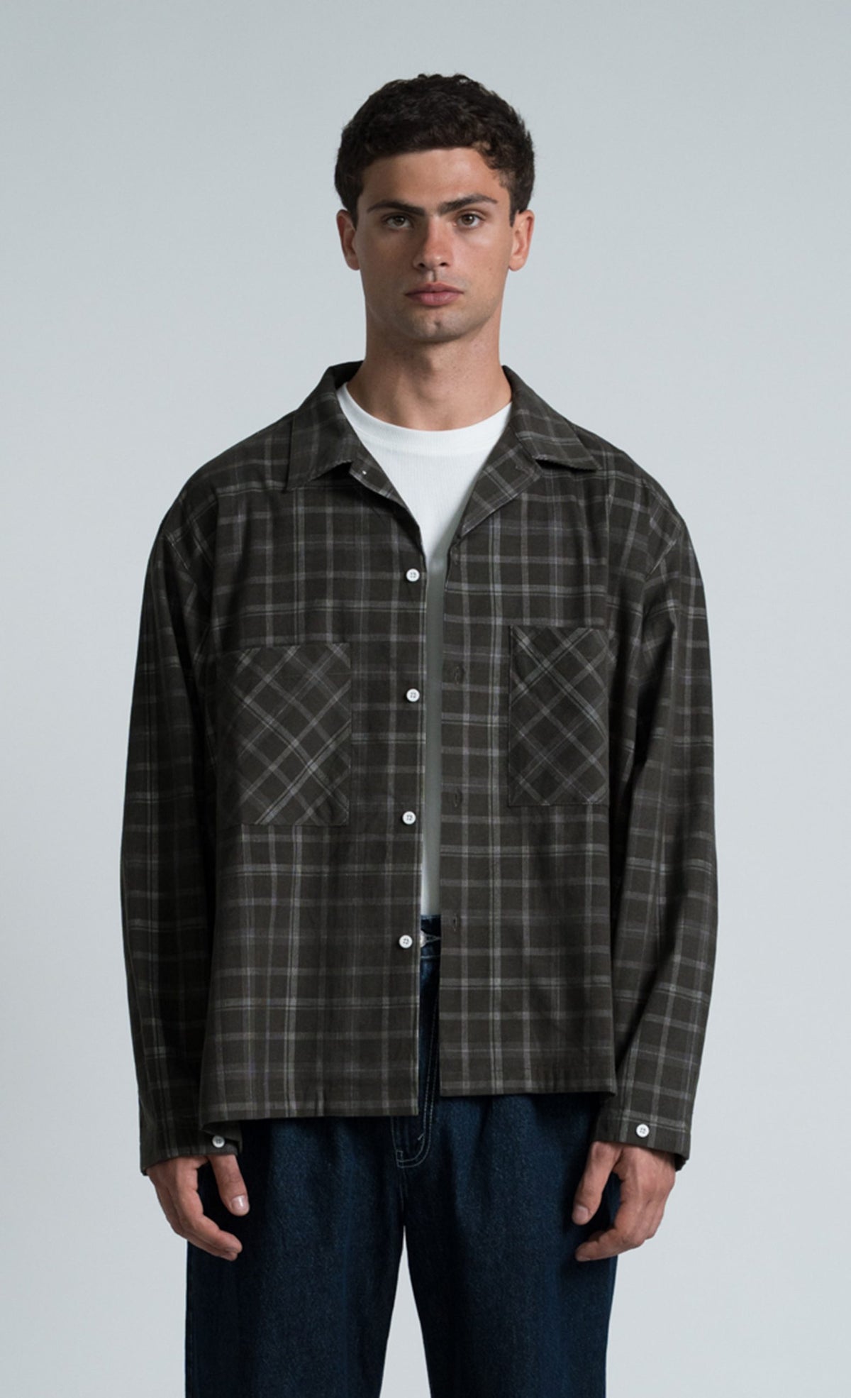 Shirt Wooden Stores Hiroko verde check