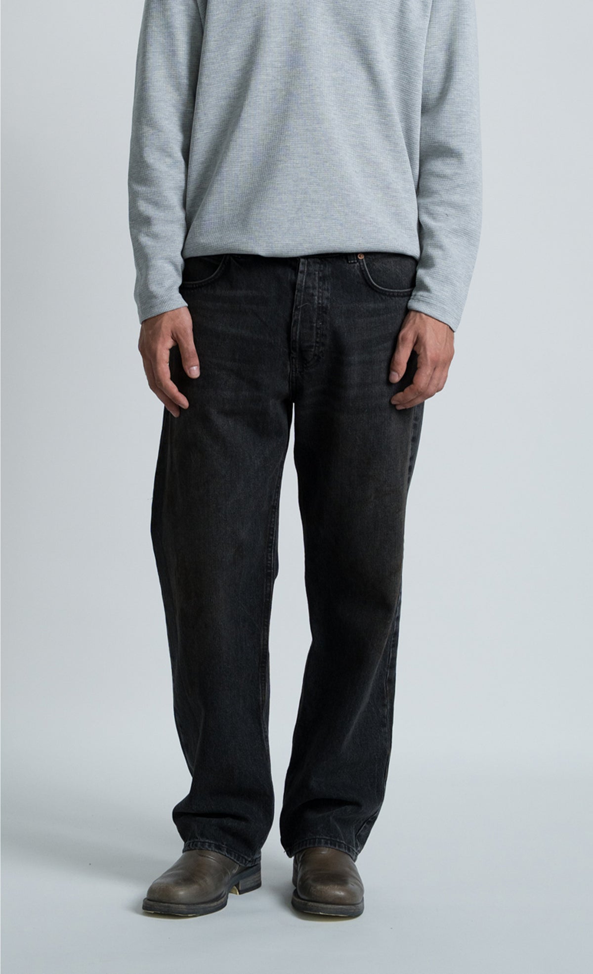 Jeans Wooden Stores Original Vintage black dirty