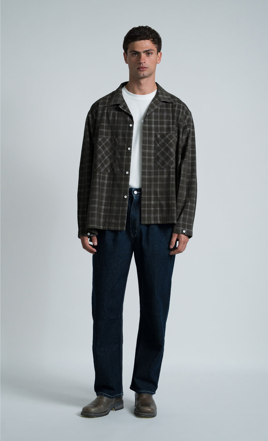 Shirt Wooden Stores Hiroko verde check