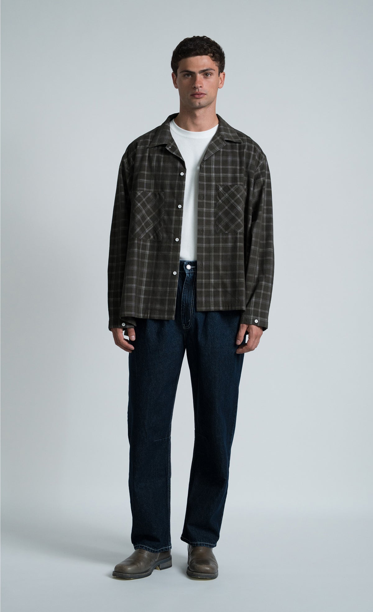 Shirt Wooden Stores Hiroko verde check