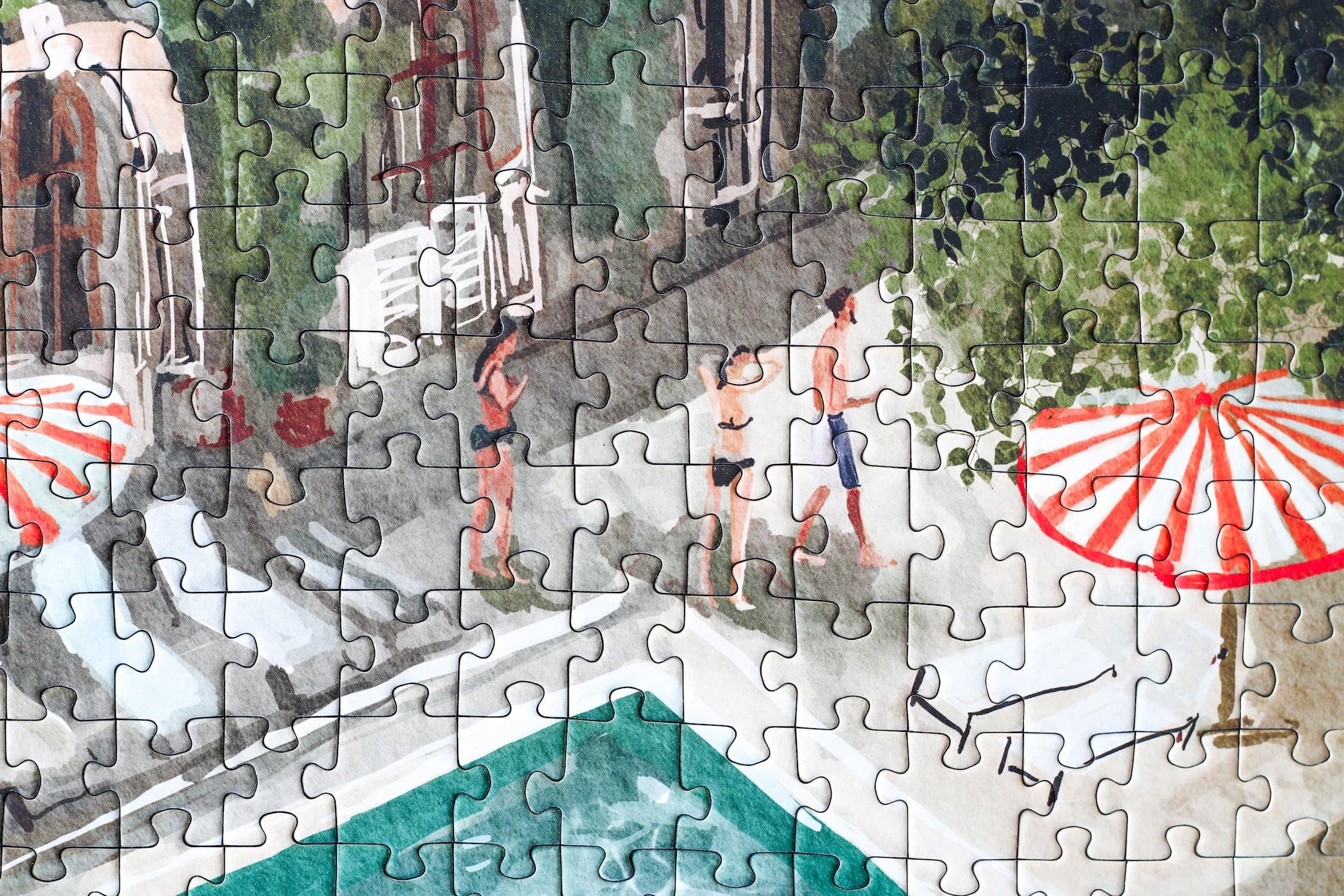 Puzzle Piecely Secret Villa medium