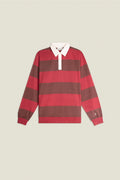 Poloshirt Imago Portugal Stripe red