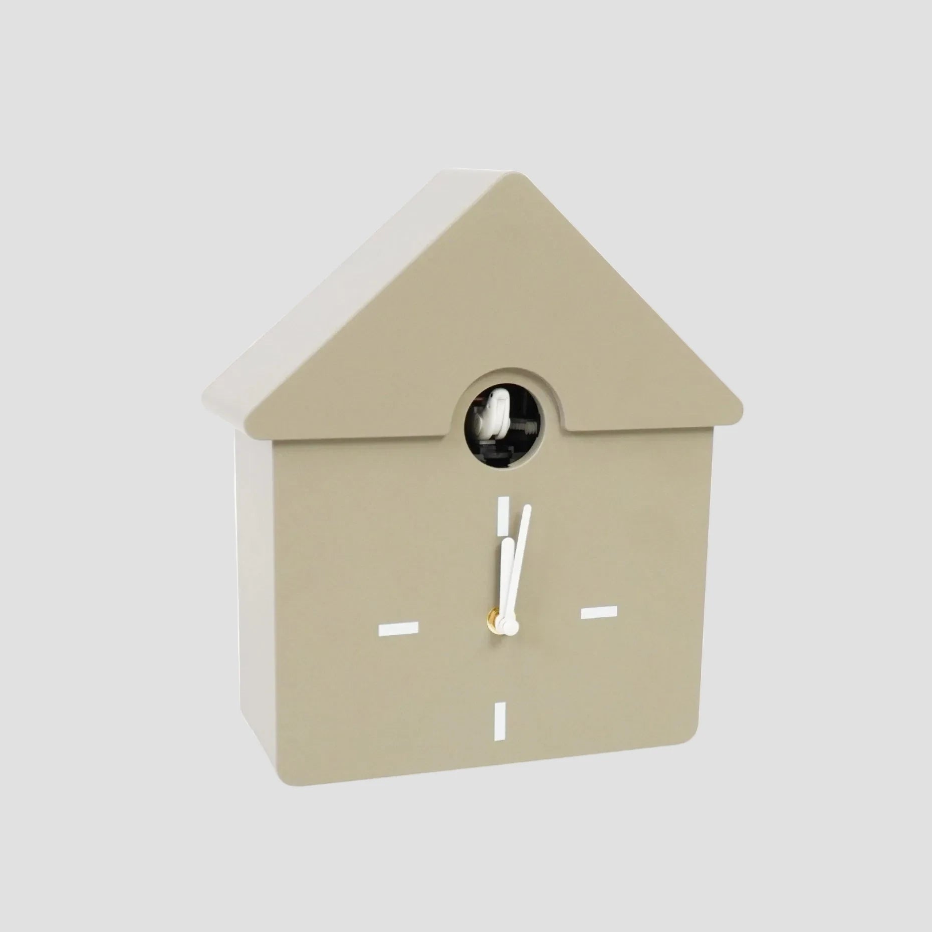 Uhr House Vitamin Kuckuck taupe
