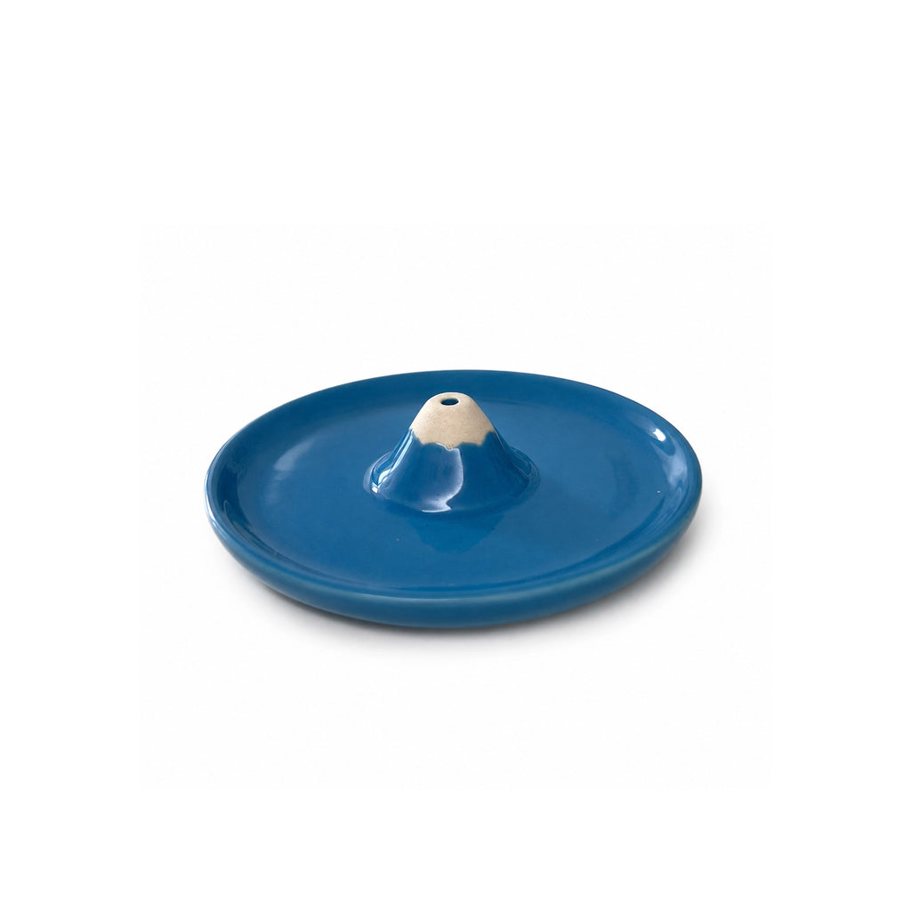 Incense Holder Helio Ferretti Mount Fuji blue