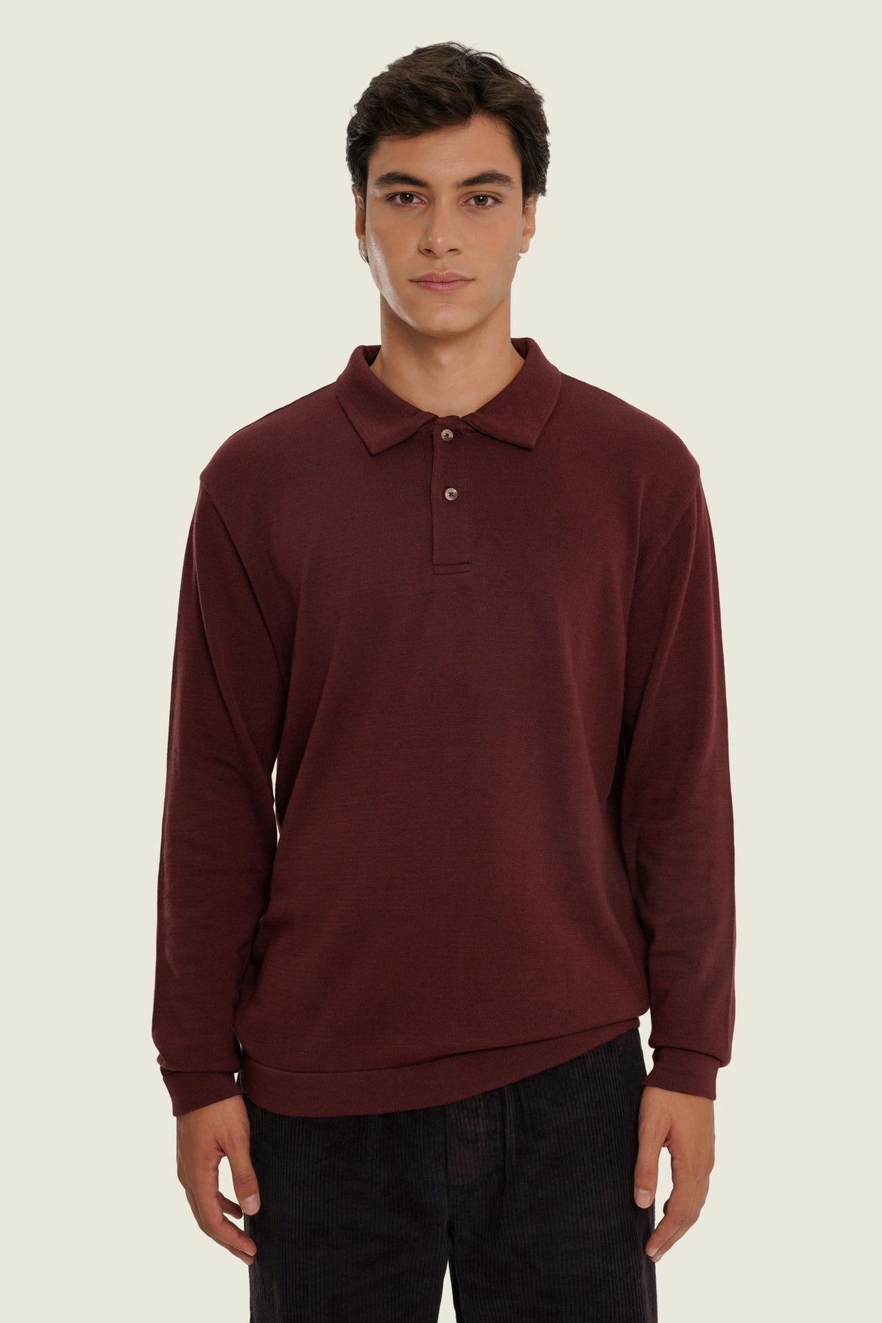 Poloshirt Imago Portugal bitter chocolate