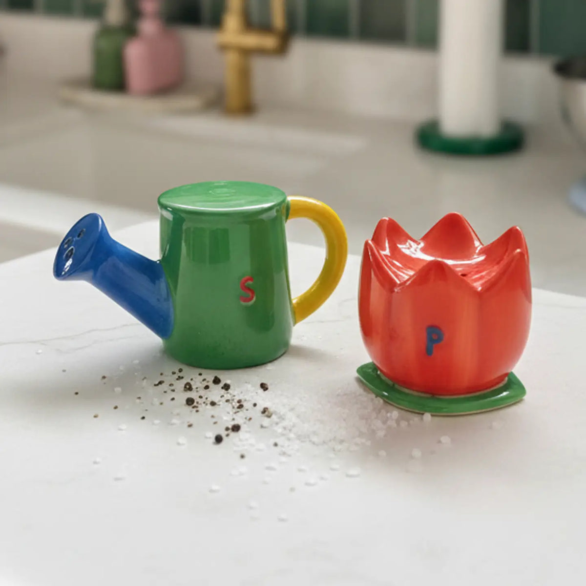Salt & Pepper Shakers Helio Ferretti Bloom multicolor