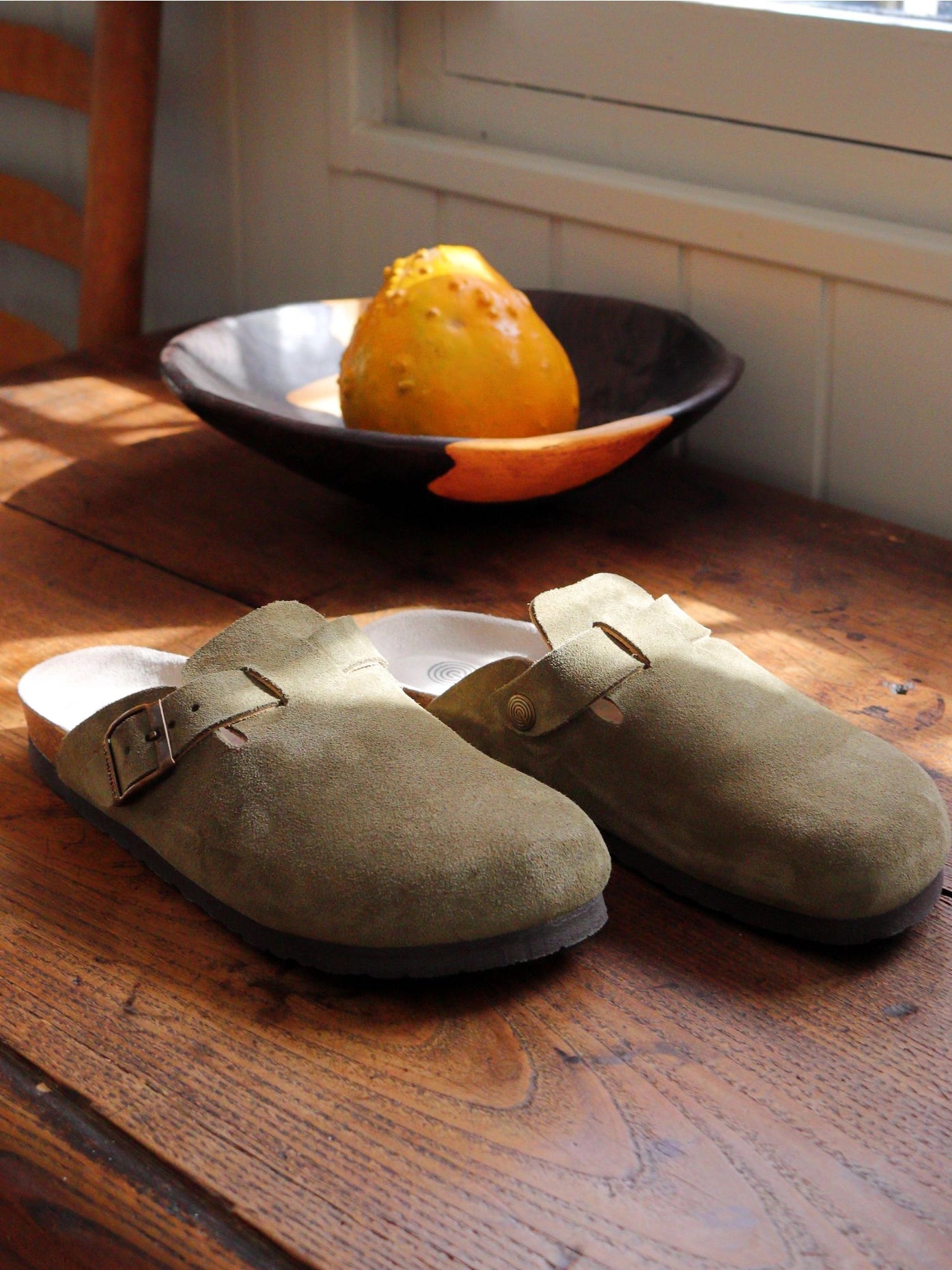 Clog Genuins Riva khaki