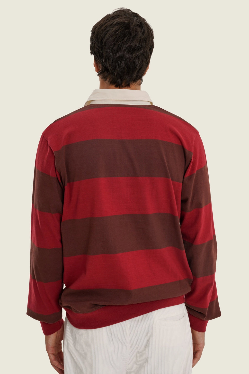 Poloshirt Imago Portugal Stripe red