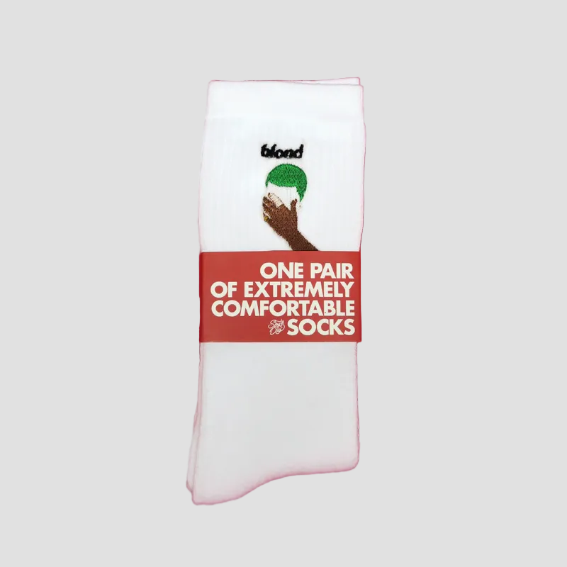 Socken Supa Dupa Goods Frank Ocean white