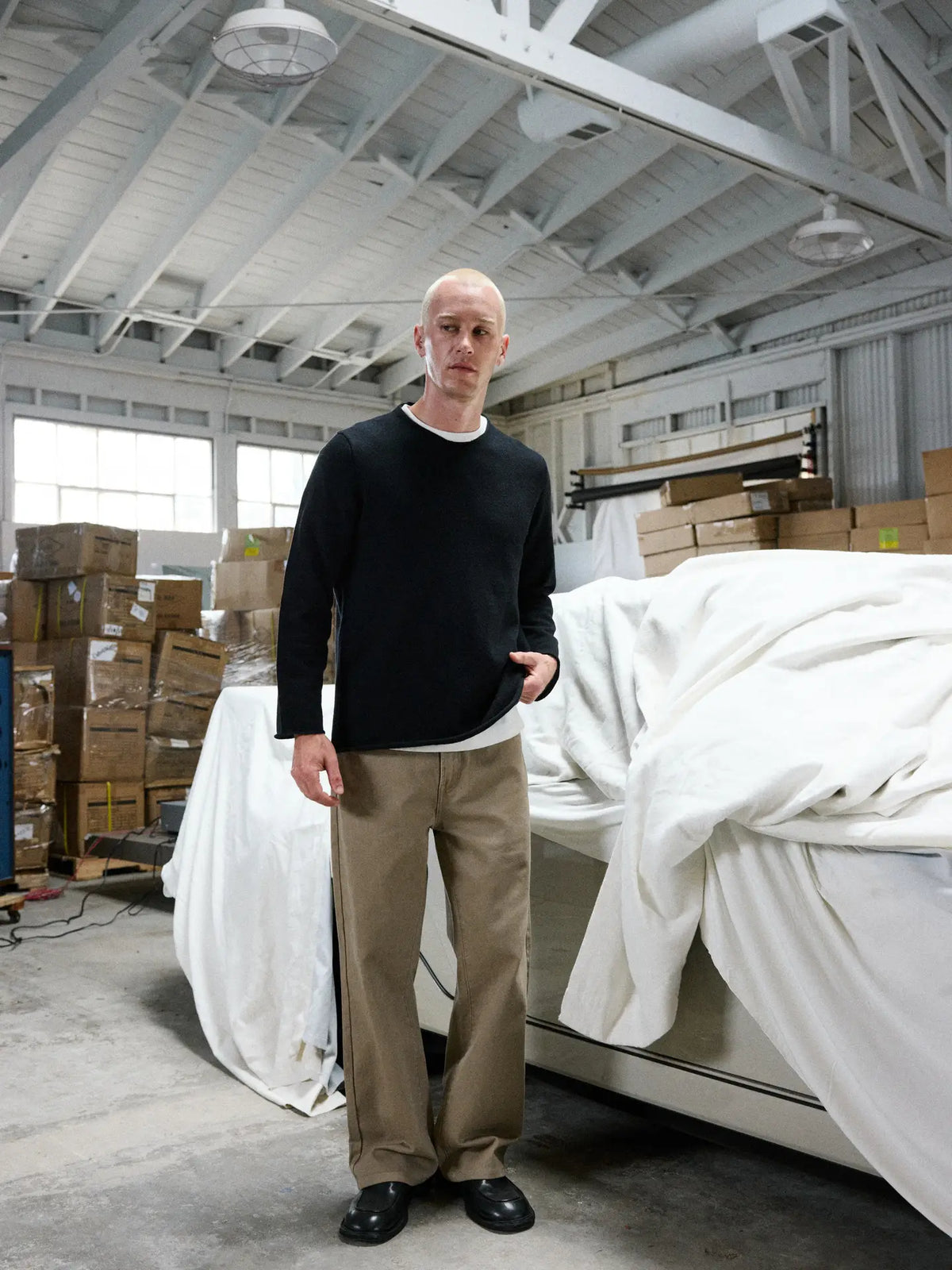 Pant Common Market Kenny taupe