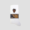 Socken Supa Dupa Goods Ol' Dirty Bastard white