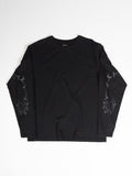 Longsleeve Vorgrace Heart Bones black