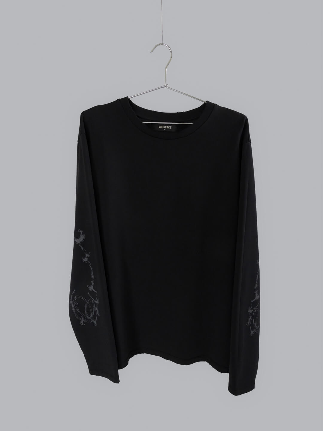 Longsleeve Vorgrace Heart Bones white